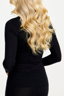 Damella - Uld & Silke Rib T-shirt - Sort Damella - Uld & Silke Rib T-shirt - Sort