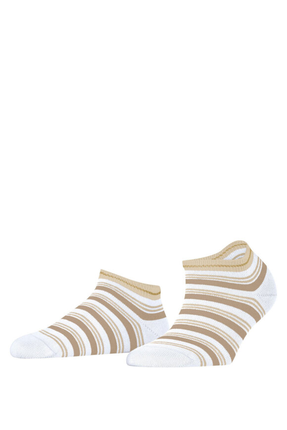 Falke - Smart Stripe Sneaker - Hvid