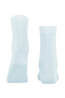 Falke - Cotton Touch Ankelstrømpe - Lyseblå