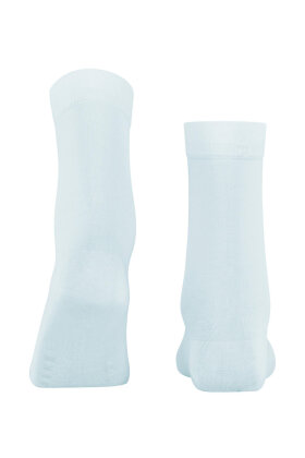 Falke - Cotton Touch Ankelstrømpe - Lyseblå