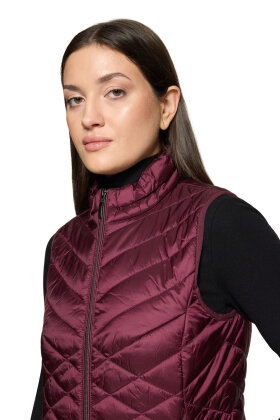 Betty Barclay - Quilt Vest - Mørkerød Betty Barclay - Quilt Vest - Mørkerød