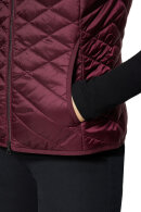 Betty Barclay - Quilt Vest - Mørkerød