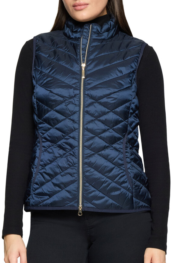 Betty Barclay - Quilt Vest - Mørkeblå