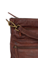 Orchid - Klassisk Crossbody -  Skind Skuldertaske - Dark Cognac
