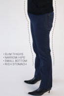 Laurie - Slender Rouge Regular - Mørkeblå