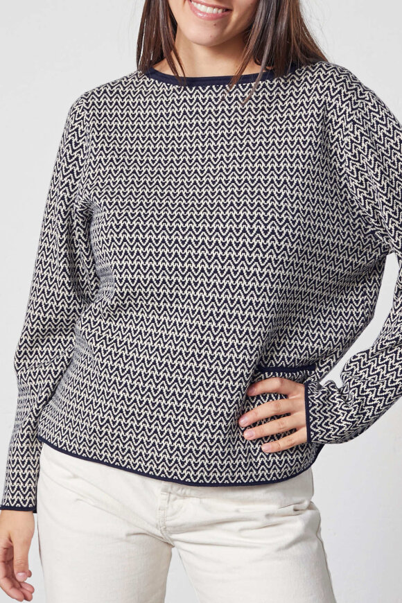 Lind - LiCloe Pullover - Mørkeblå