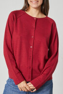 Lind - LiKarina Finstrik Cardigan - Rød