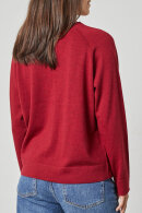 Lind - LiKarina Finstrik Cardigan - Rød