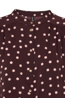 Prepair - Estelle Blouse - Skjorte - Mørkerød