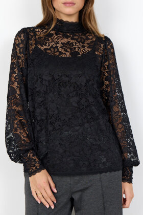 SoyaConcept - SC-Algea 1 Blouse - Sort SoyaConcept - SC-Algea 1 Blouse - Sort