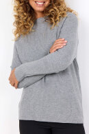 SoyaConcept - SC-Kanita 4 - Raglan Turtleneck Pullover - Grå Melange