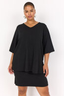 Wasabiconcept - WA-Sanja 3 Glitter Nederdel  - Sort