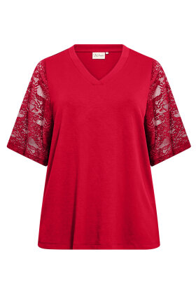 Wasabiconcept - WA-Sabina 65 Blonde T-shirt - Rød