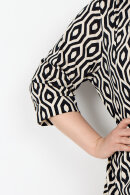 Wasabiconcept - WA-Cenette 1 Print Bluse - Sort