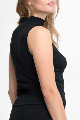 Speidel - Cityshirt Høj Hals u/Ærmer - Sort