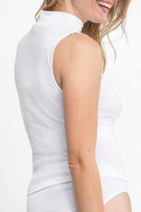 Speidel - Cityshirt Høj Hals u/Ærmer - Hvid