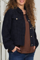 Prepair - Rosanna Jacket - Boucle Strik - Blå