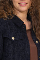 Prepair - Rosanna Jacket - Boucle Strik - Blå