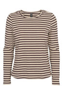 Prepair - Beatrice - Ribstrikket T-shirt - Blomme