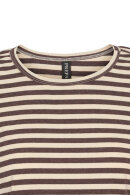 Prepair - Beatrice - Ribstrikket T-shirt - Blomme