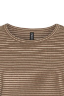 Prepair - Beatrice - Ribstrikket T-shirt - Brun