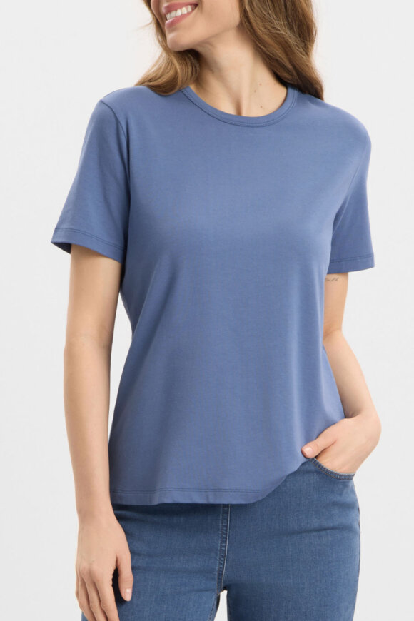 Laurie - Amanda - T-shirt Super Soft - Blue