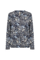 SoyaConcept - SC-Felicity 532 - Print T-shirt - Mørkeblå