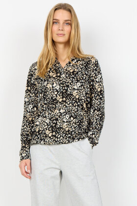 SoyaConcept - SC-Felicity 532 - Print T-shirt - Sort