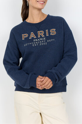 SoyaConcept - SC-Angelin 6 - Sweatshirt - Mørkeblå