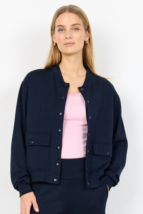 SoyaConcept - SC-Banu 283 - Sweat Jacket - Mørkeblå