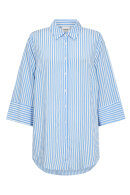 Wasabiconcept - WA-Corinn 2 - Stribet Skjorte - Lyseblå