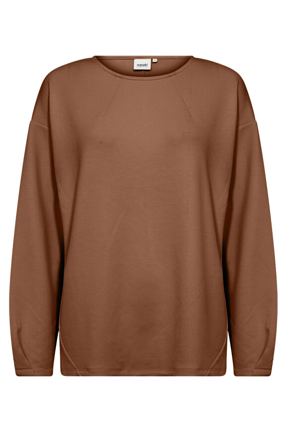 Wasabiconcept - WA-Sabina 72 - Bluse - Toffee