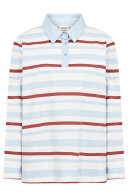 Wasabiconcept - WA-Christel 2 - Stribet T-shirt - Lyseblå