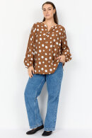 Wasabiconcept - WA-Celia 1 - Polka Bluse - Toffee