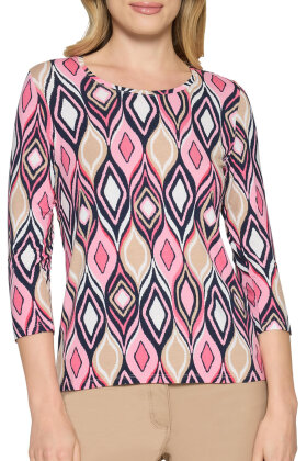 Betty Barclay - T-shirt Grafisk Print - Pink