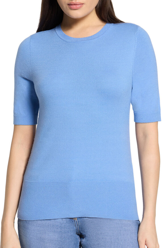 Betty Barclay - Glat Finstrik - Pullover - Blå