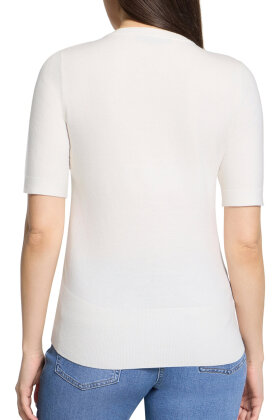 Betty Barclay - Glat Finstrik - Pullover - Hvid