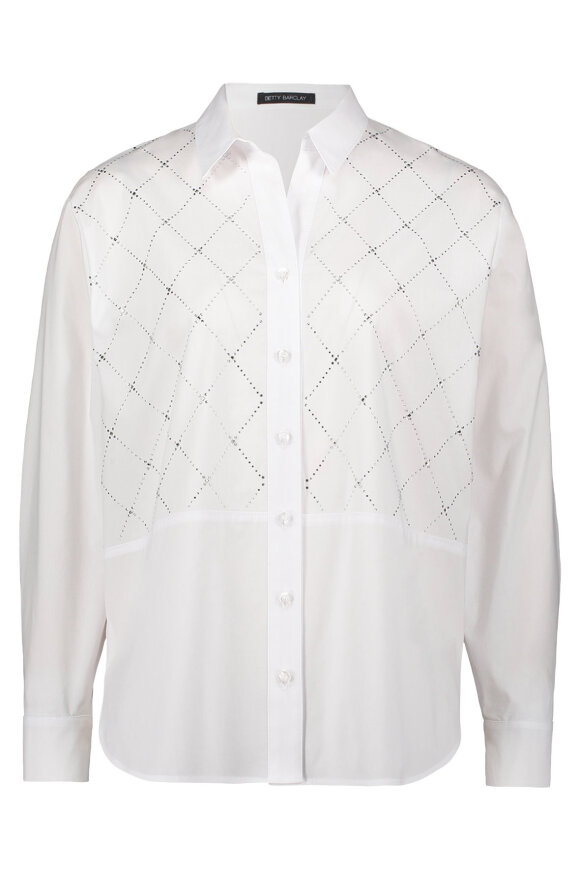 Betty Barclay - Skjorte Glimmer Similisten - Hvid Betty Barclay - Skjorte Glimmer Similisten - Hvid