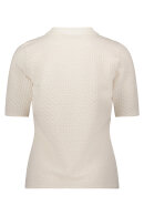Betty Barclay - Polo T-shirt m/Struktur - Hvid Betty Barclay - Polo T-shirt m/Struktur - Hvid