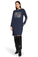 Betty Barclay - Sporty Jersey Sweat Kjole - Mørkeblå Betty Barclay - Sporty Jersey Sweat Kjole - Mørkeblå