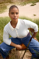 Wasabiconcept - WA-Sakar 3 T-shirt - Polo - Lyseblå