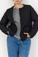 Wasabiconcept - WA-Stacie 10 Jakke - Kort Quilt - Sort