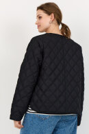 Wasabiconcept - WA-Stacie 10 Jakke - Kort Quilt - Sort