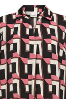 Wasabiconcept - WA-Sarena 3 - Print Kjole - Rose