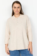 Wasabiconcept - WA-Chanin 2 Strik Pullover - Creme