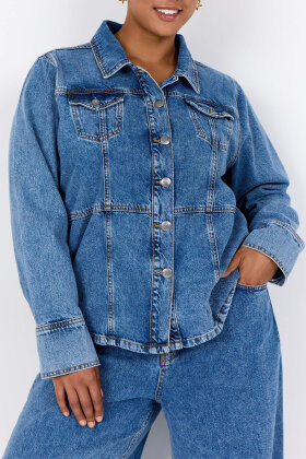 Wasabiconcept - WA-Caia 3 Denim Jacket - M Blue