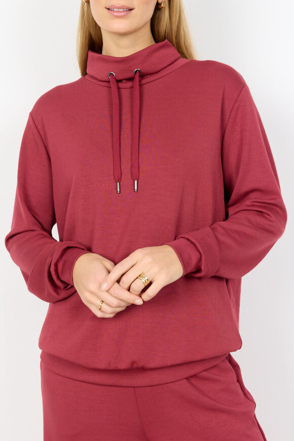 SoyaConcept - SC-Banu 125 - Sweatshirt - Mørkerød