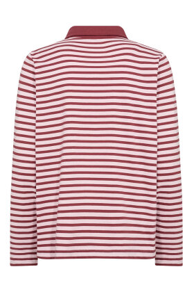 SoyaConcept - SC-Bri 2 Stribet T-shirt - Rosa