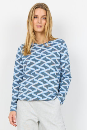 SoyaConcept - SC-Galina 69 - Let T-shirt - Blå