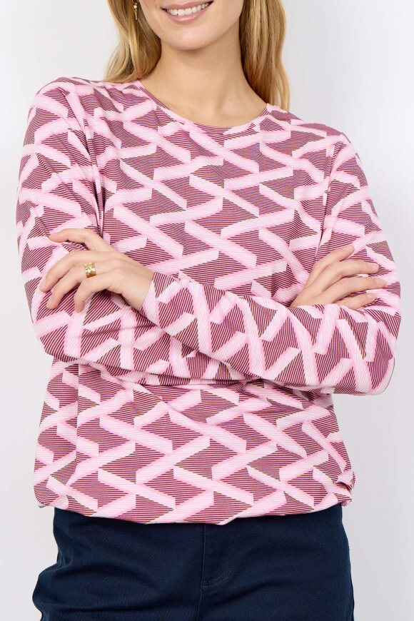 SoyaConcept - SC-Galina 69 - Let T-shirt - Rød